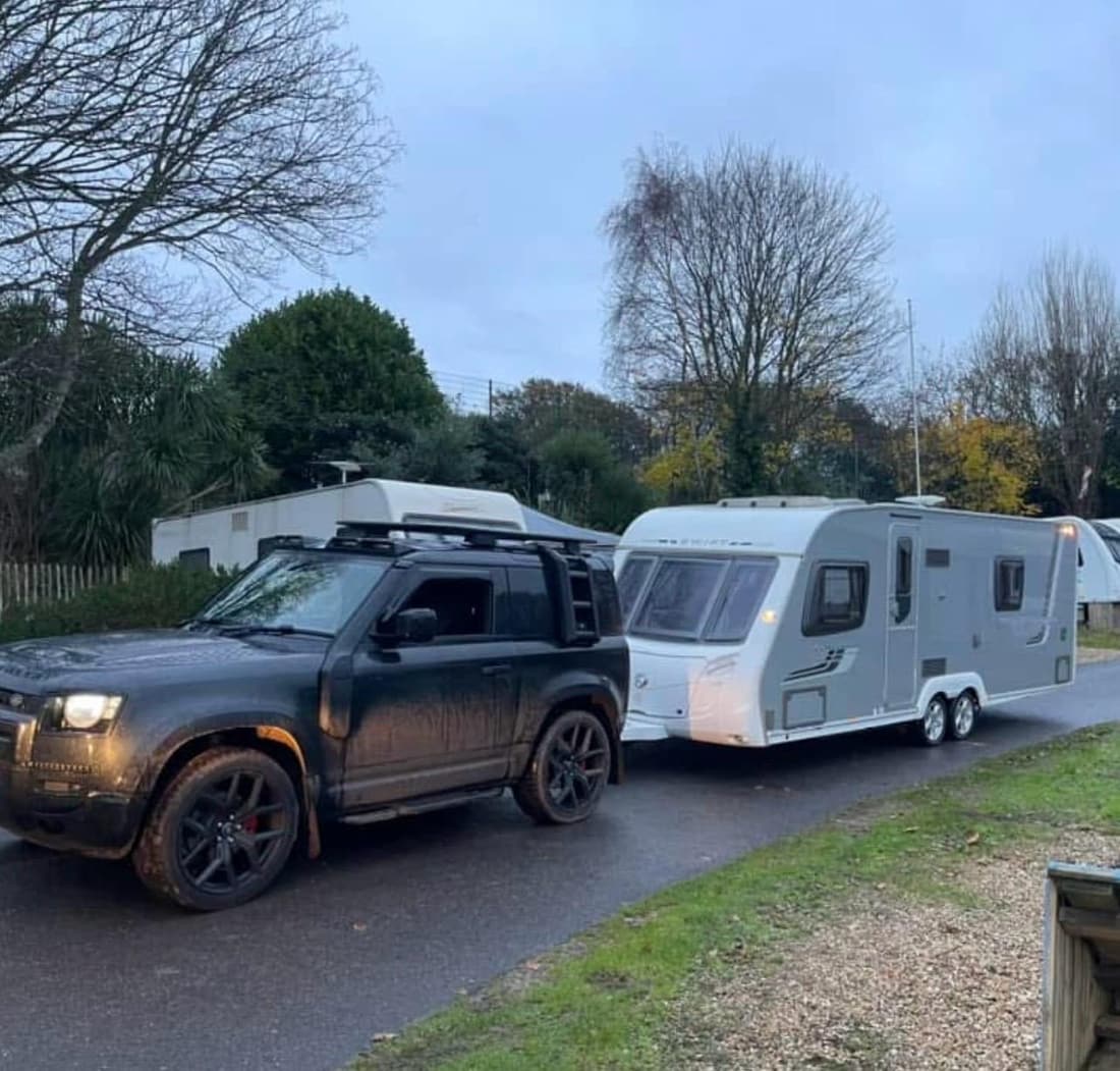 Caravan collected from a Cardiff driveway